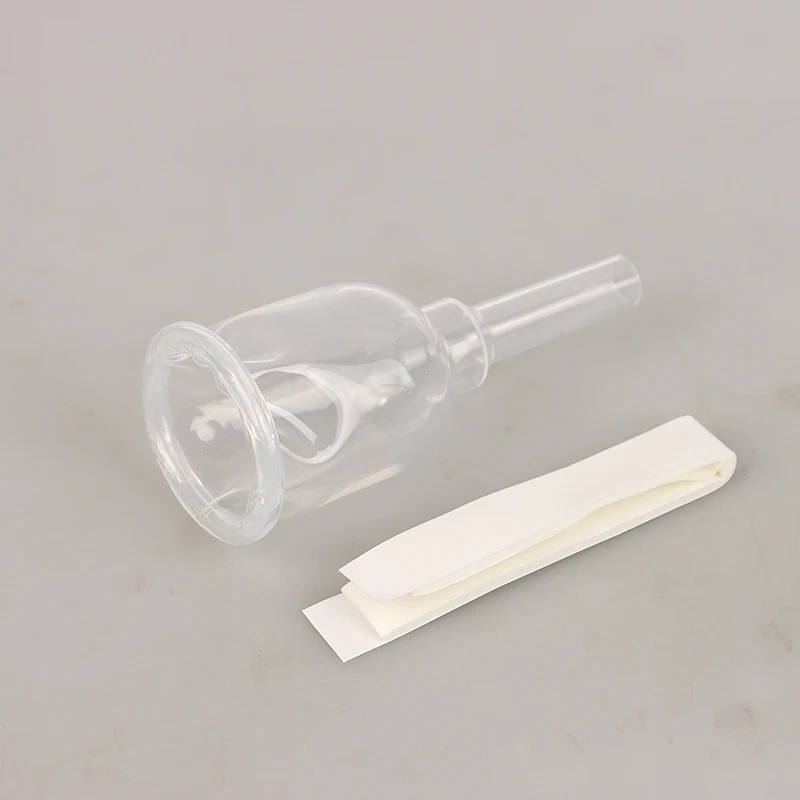 S,M,L Sterilized Comfortable Medical Silicone Male External Catheter Self Adhesive Silicone Catheter External Size S M L