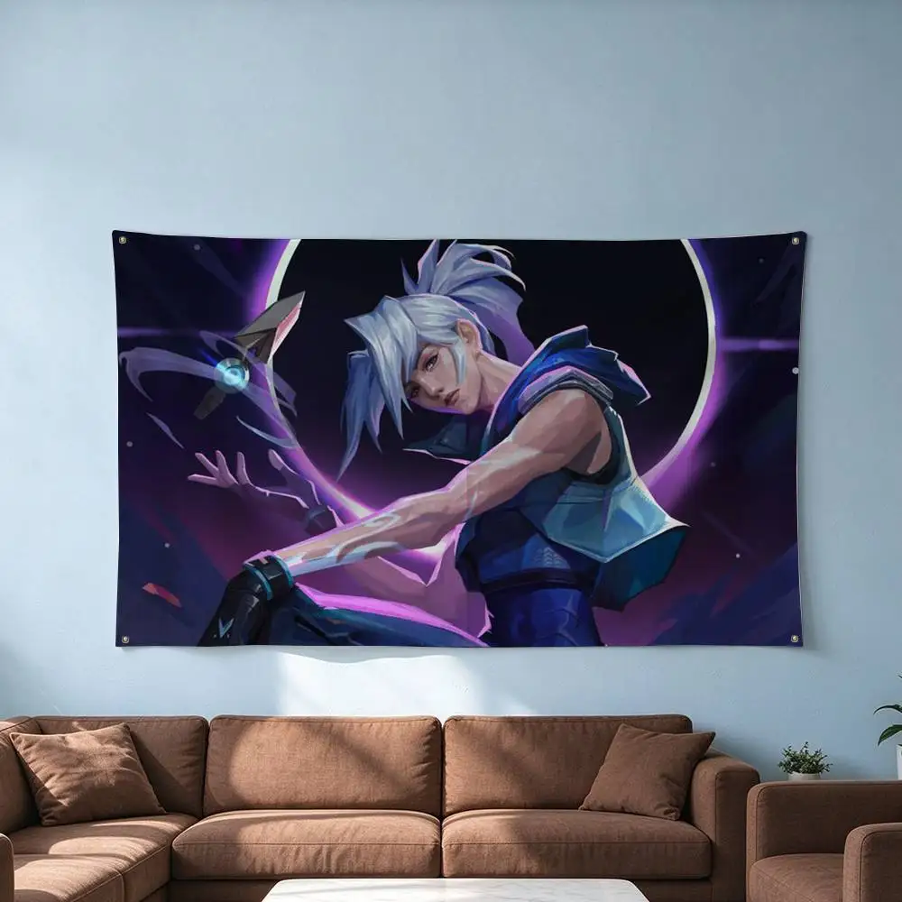 VALORANT S-Shooting Game  Flags Wall Hanging Tapestry Outdoor Garage Room Decorative flag Background Blanket