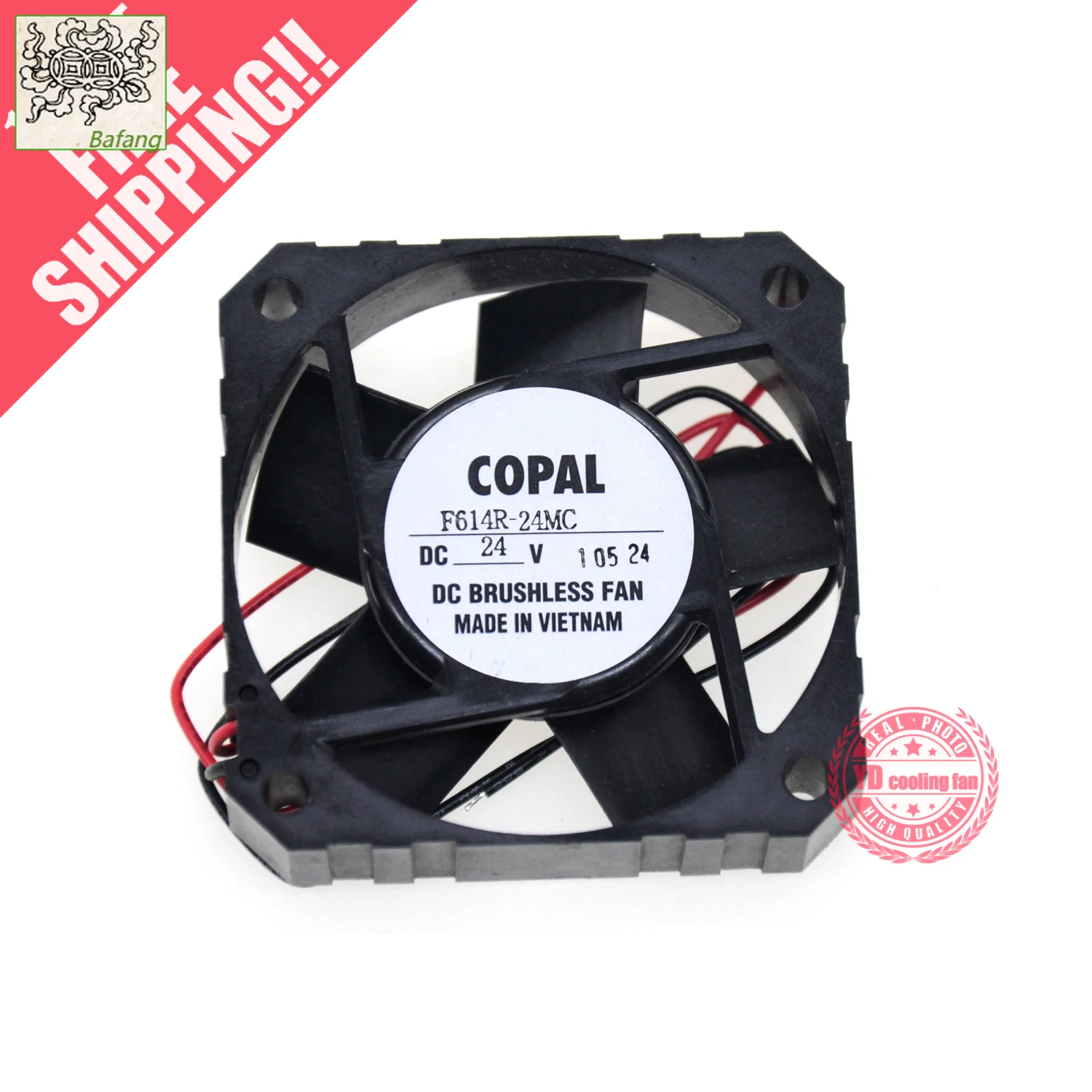 

Jinlingge для COPAL F614R-24MC 6015 24 В 6 см охлаждающий вентилятор преобразователя частоты