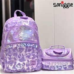 2024 New Disney Australian Smiggle Crown Princess Children'S School Bag Stationery Pen Box Lunch Bag Backpack Student Gift