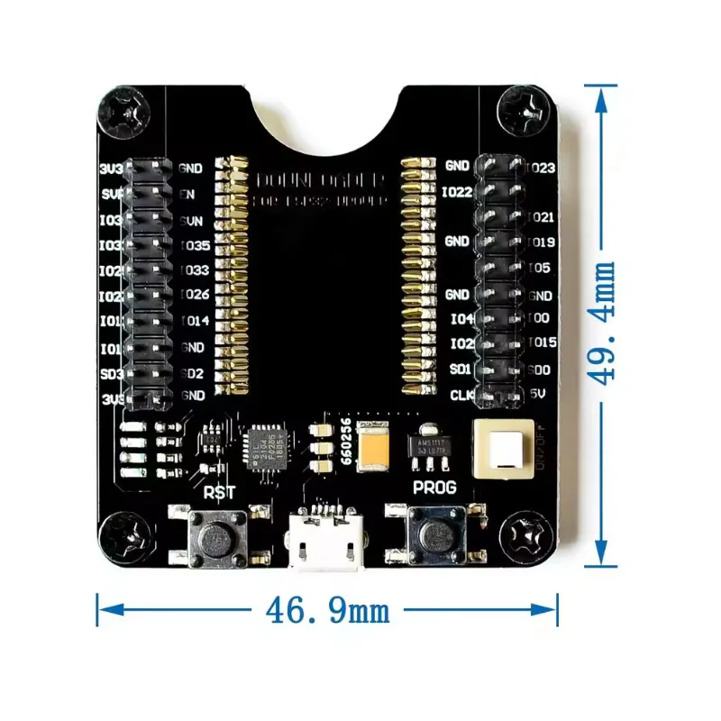 ESP8266 ESP-WROOM-32 ESP32-WROVER Development Board Test Programmer Socket Downloader for ESP-01 ESP-12F ESP-07S ESP-12S ESP32