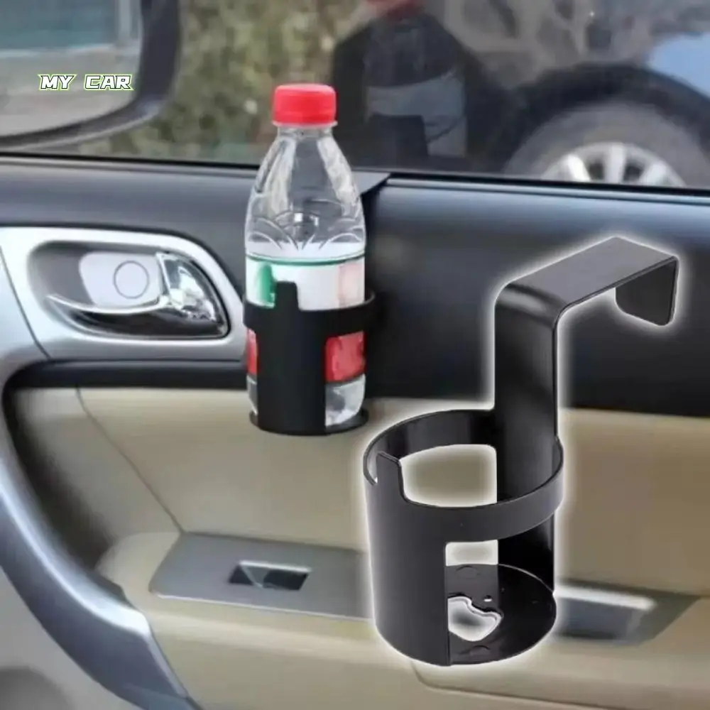 

2pcs Black Car Beverage Cup Holder Portable Plastic Car Drink Cup Holder Adjustable Durable Beverage Cup Holder Seat Armrests