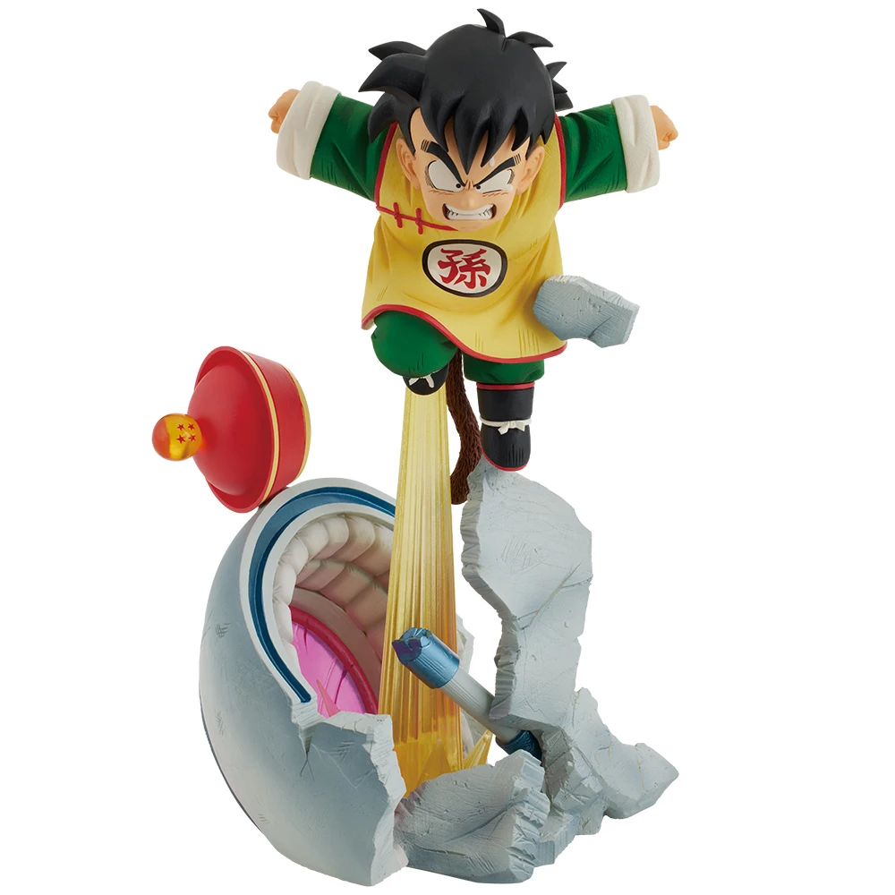 Original Bandai Dragon Ball Ichiban Kuji Raditz Goku Gohan Piccolo Vegeta Cell Anime Action Figure PVC Collection Model Toy Gift