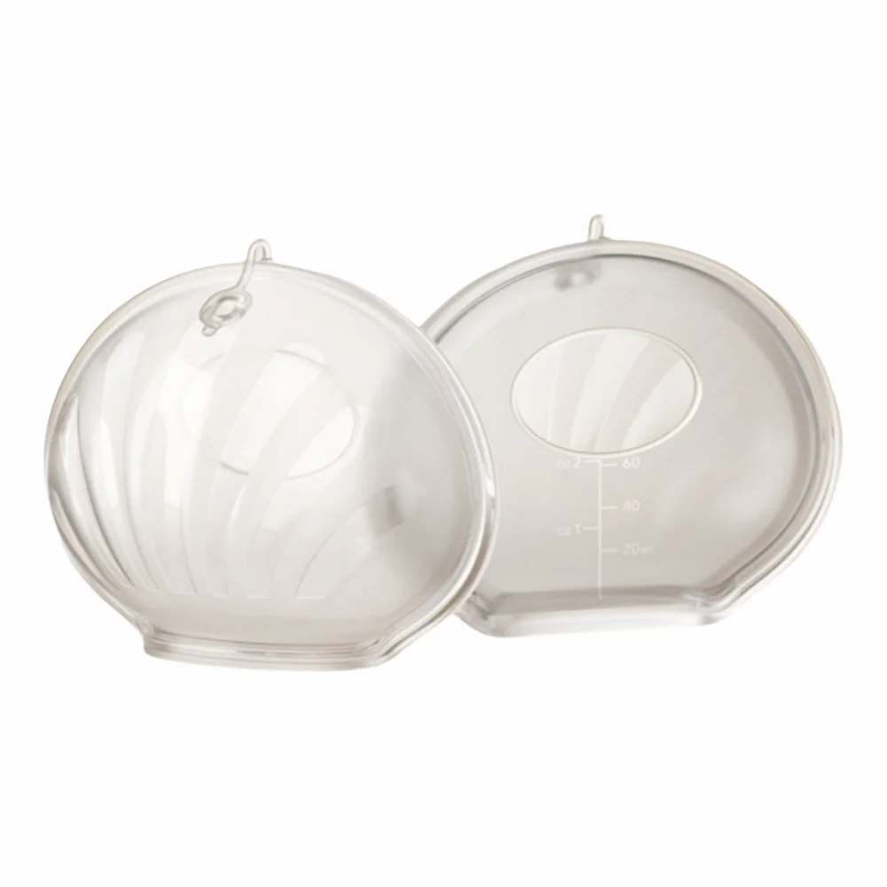 

Soft Silicone Breast Milk Collector Reusable Portable Wearable Milking Device Leakproof HandsFree Reusable Breast Protectors