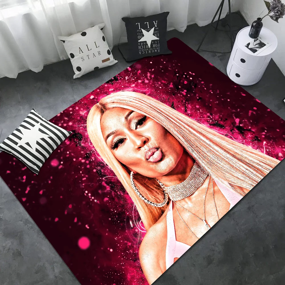 Nicki Minaj Rap Sexy Deurmat Scandinavische Stijl Thuis Deurmat Badkamer-Wc Matten Slaapkamer Hotel Decor Mat