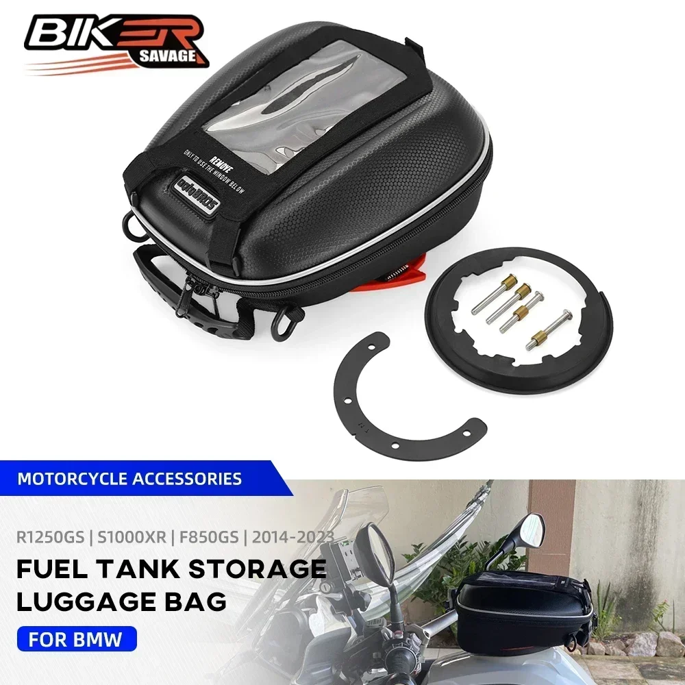 R1250R R1150R Tanklock Racing Backpack For BMW R1200 R1250 K1200 K1300 R/S/RT/RS/GS F750 F850 GS Motorcycle Tank Bag Luggage