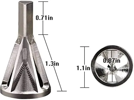 Мини-инструмент для снятия заусенцев, из нержавеющей стали