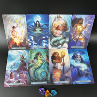 Mermaid Tarot Card Deck,With Beginner's Guide,High Quality Fortune Telling Oracle Cards,Board Games for Party Entertainment and