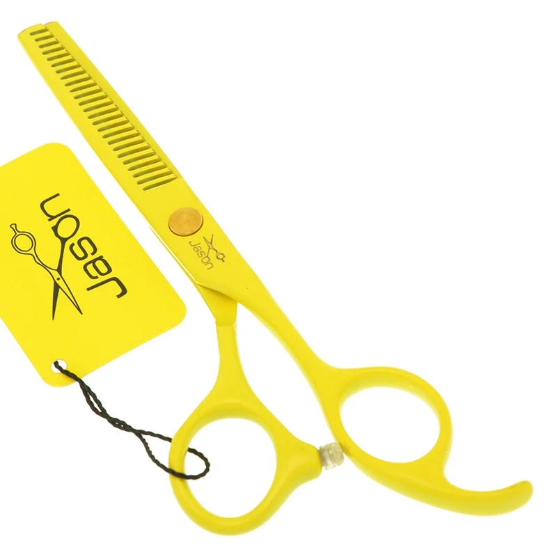 Jason 5,5 Zoll Haarschere Friseur Haarschneideschere Effilierschere Salon Friseur Styling Werkzeuge Haarschmuck A0072D – Detail 8