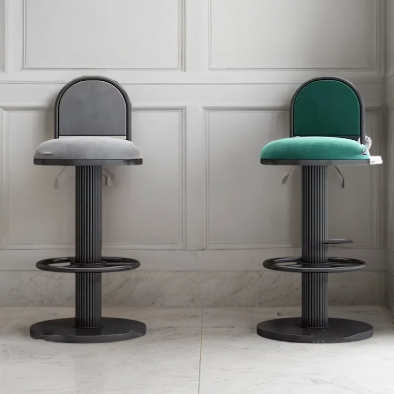 

Стул высокой высоты, удобная мебель для кухни, бара, современные стулья, дизайнерский стул для кафе, банок, для завтрака, сада, парикмахера