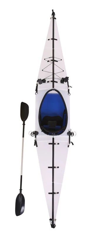 Folding kayak canoe ocean boat single boat drifting boat assault boat hard folding boat