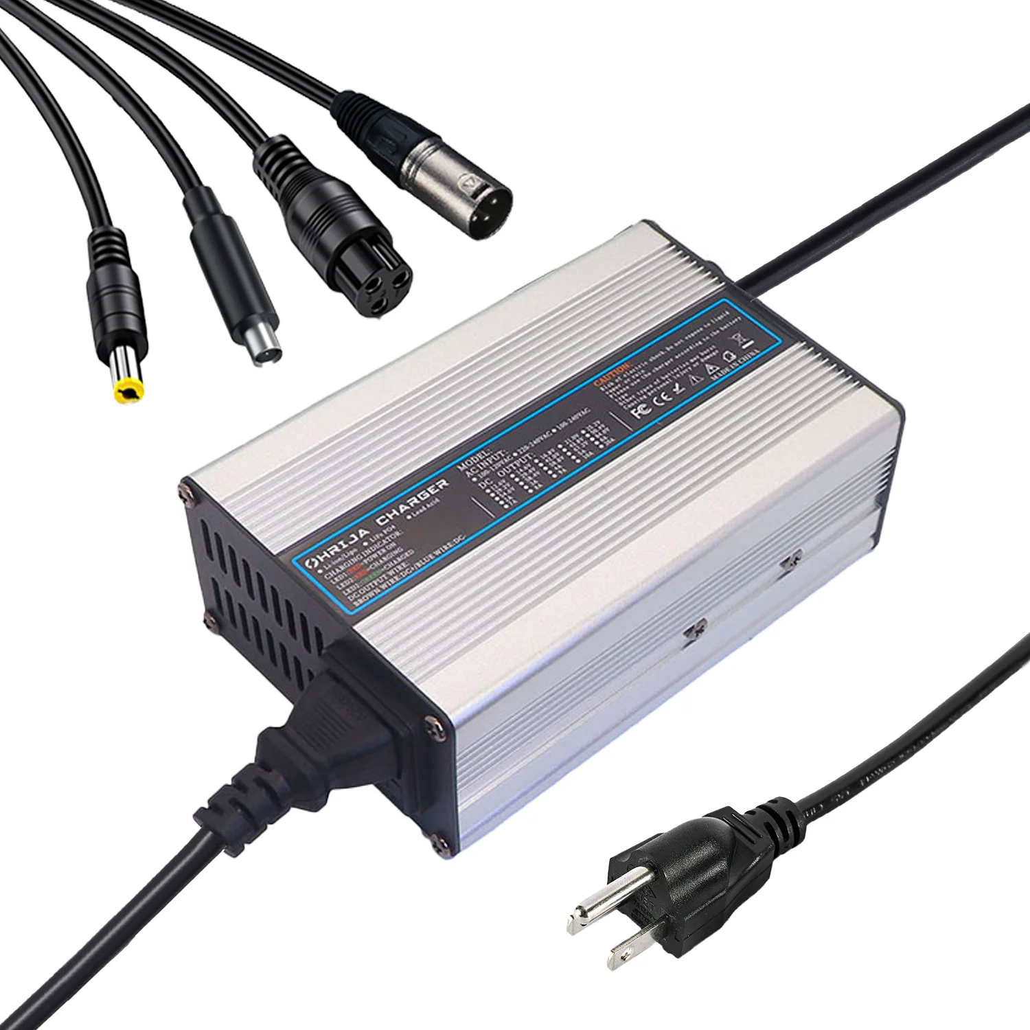 Caricabatterie 24V 2A 4A 5A batteria al piombo intelligente per batteria al piombo da esterno 2S 29.4V OHRIJA sicura e stabile