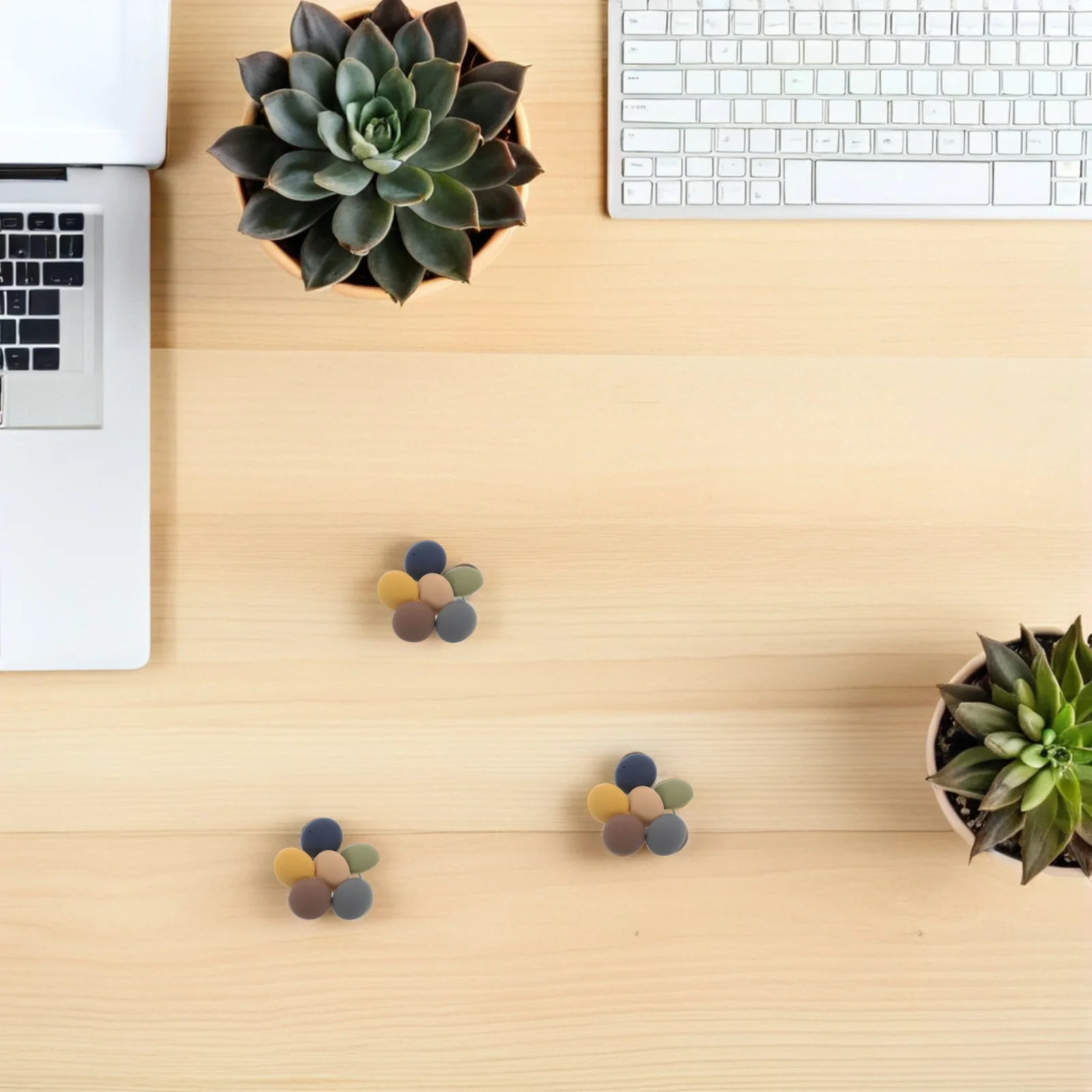 

30pcs Office Thumbtacks Matte Half Round Metal Push Pins For Cork Board Bulletin Wall Decorative Tacks Aesthetic Picture