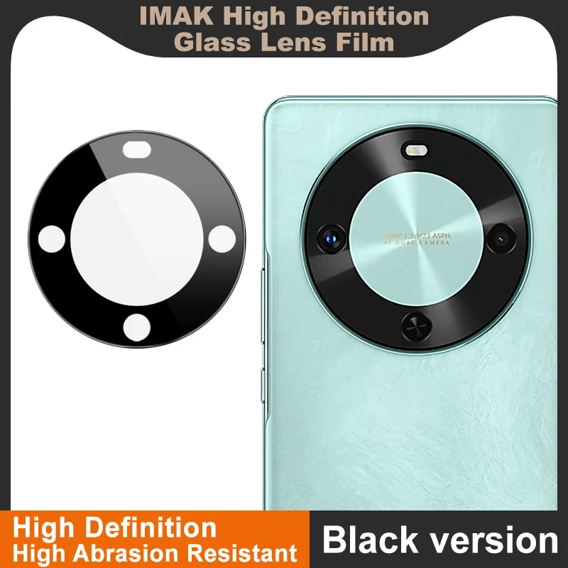 لهواوي استمتع 70X عدسة زجاجية IMAK النسخة السوداء فيلم عدسة زجاجية #1