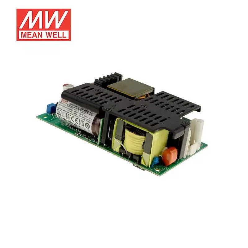 Imagem -03 - Meanwell-open Frame Medical Switching Power Led Driver Lop60054 80264vac o p Mais 54v 11.2a 5x3 Perfil Baixo Novo Original