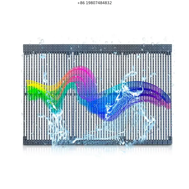 

Installation Digital Poster Wayfinding Shopping Mall SDK PH20 High Quality IP67 Waterproof LED Transparent Screen Outdoor
