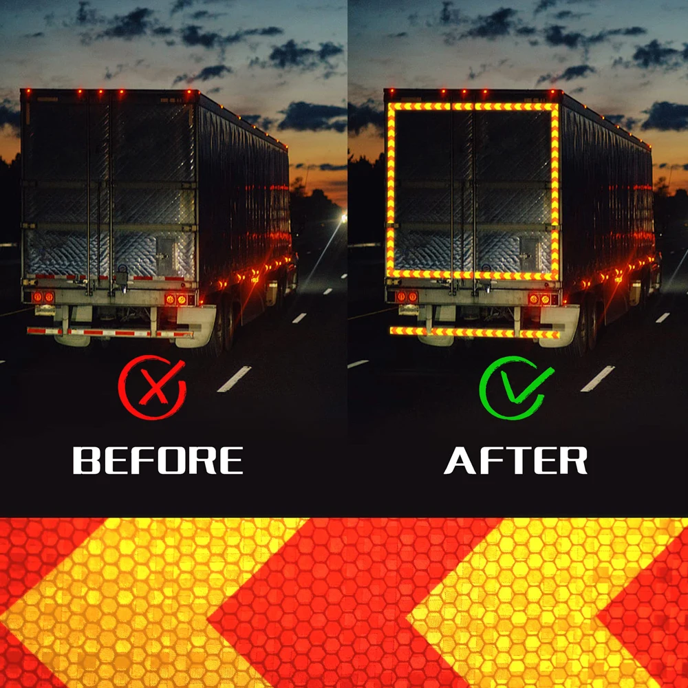 5cmx10m Reflective Strips Car Styling Reflective Tape Warning Stickers Bicycle Motorcycle Emergency Safety Reflect Strips