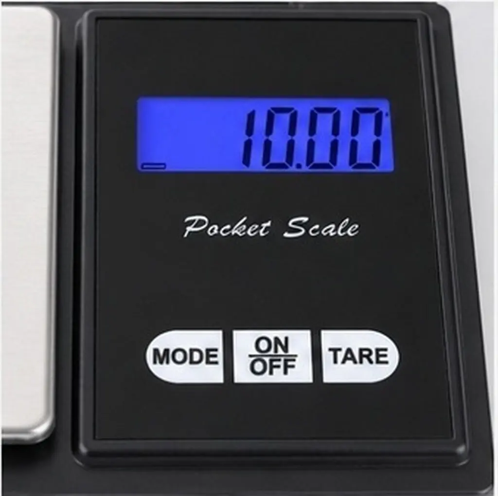 Jewelry Scale Pocket 500G 0.01g Accuracy Digital Scale Compact Portable Backlit LCD Fast Measurement for Gold