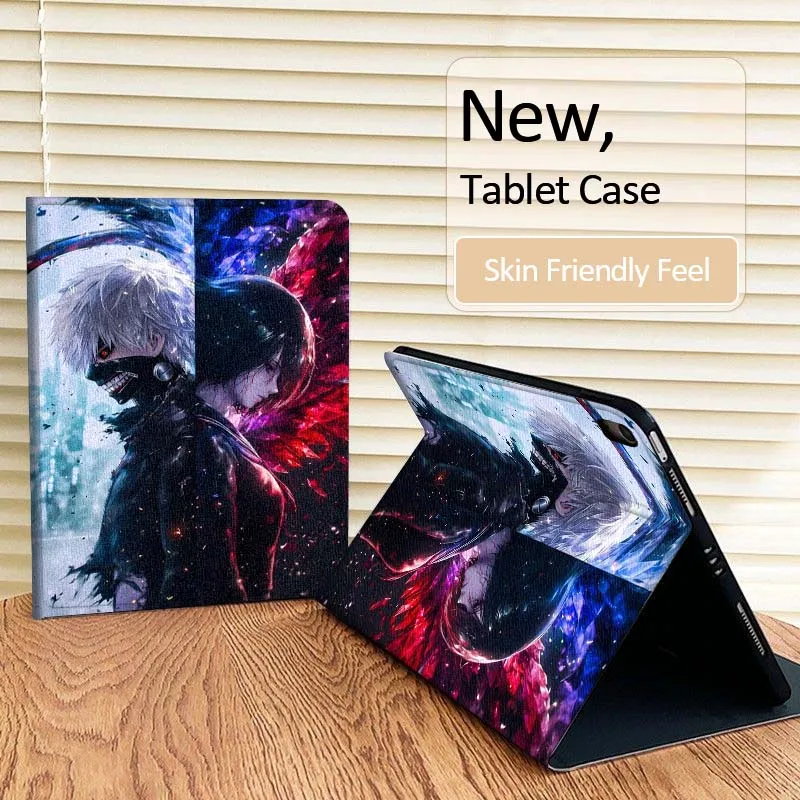 

Чехол для планшета Tokyo Ghoul Cool Popular Art для iPad Pro Air Mini 2 3 4 5 6 7 7th 8th 9th 10. 11th 10.2 9.7 10.5 10.9 11 12.9 13