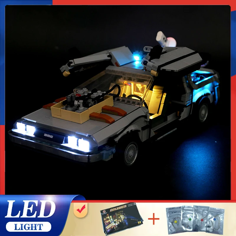 Advanced DIY Led Light Kit For Lego 10300  Time Machine (Only Led Light,Without Blocks Model) High-Performance