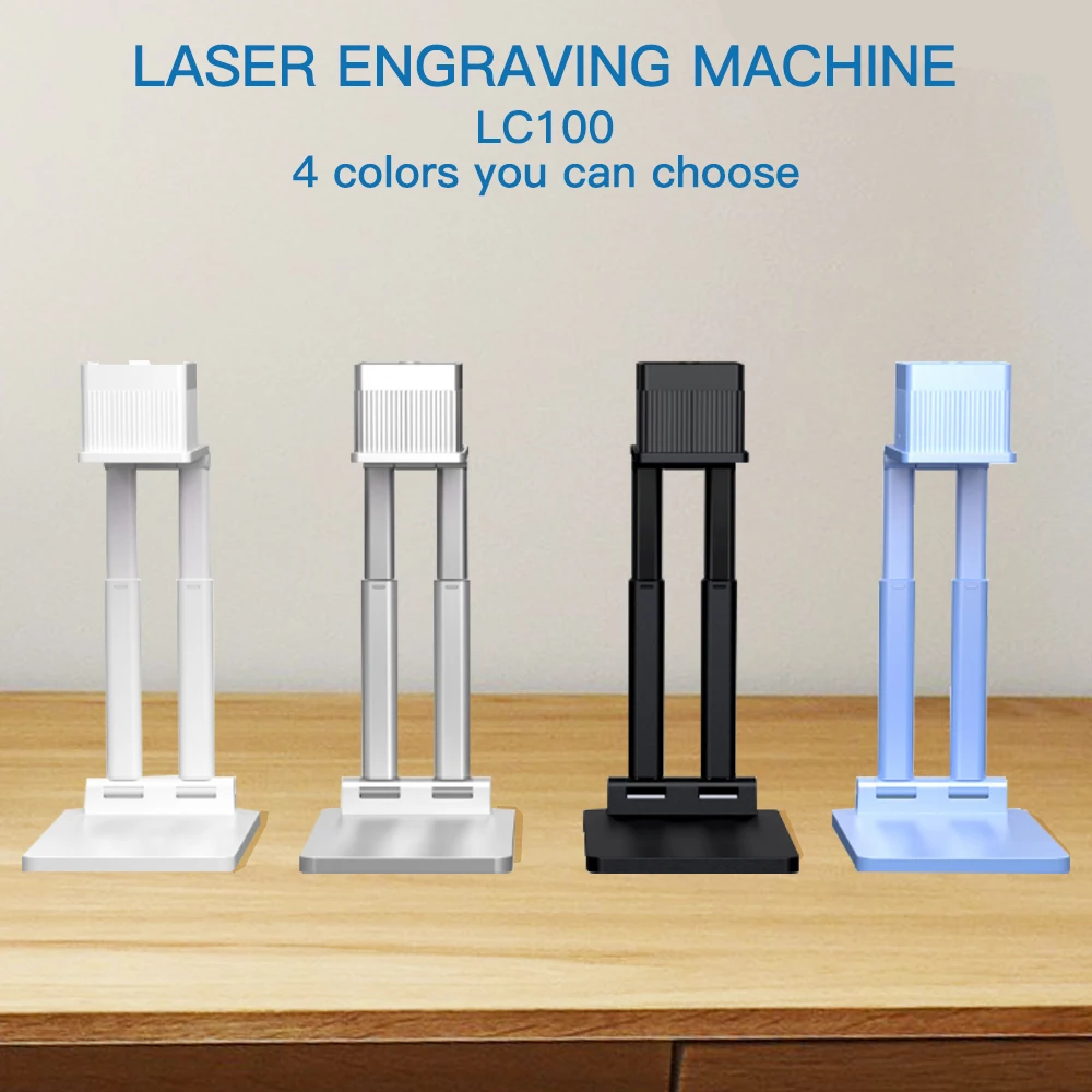 Laser Engraver CNC DIY LC100 Laser Engraving Machine Fast Mini Logo Mark Printer Cutter Woodworking Wood Plastic