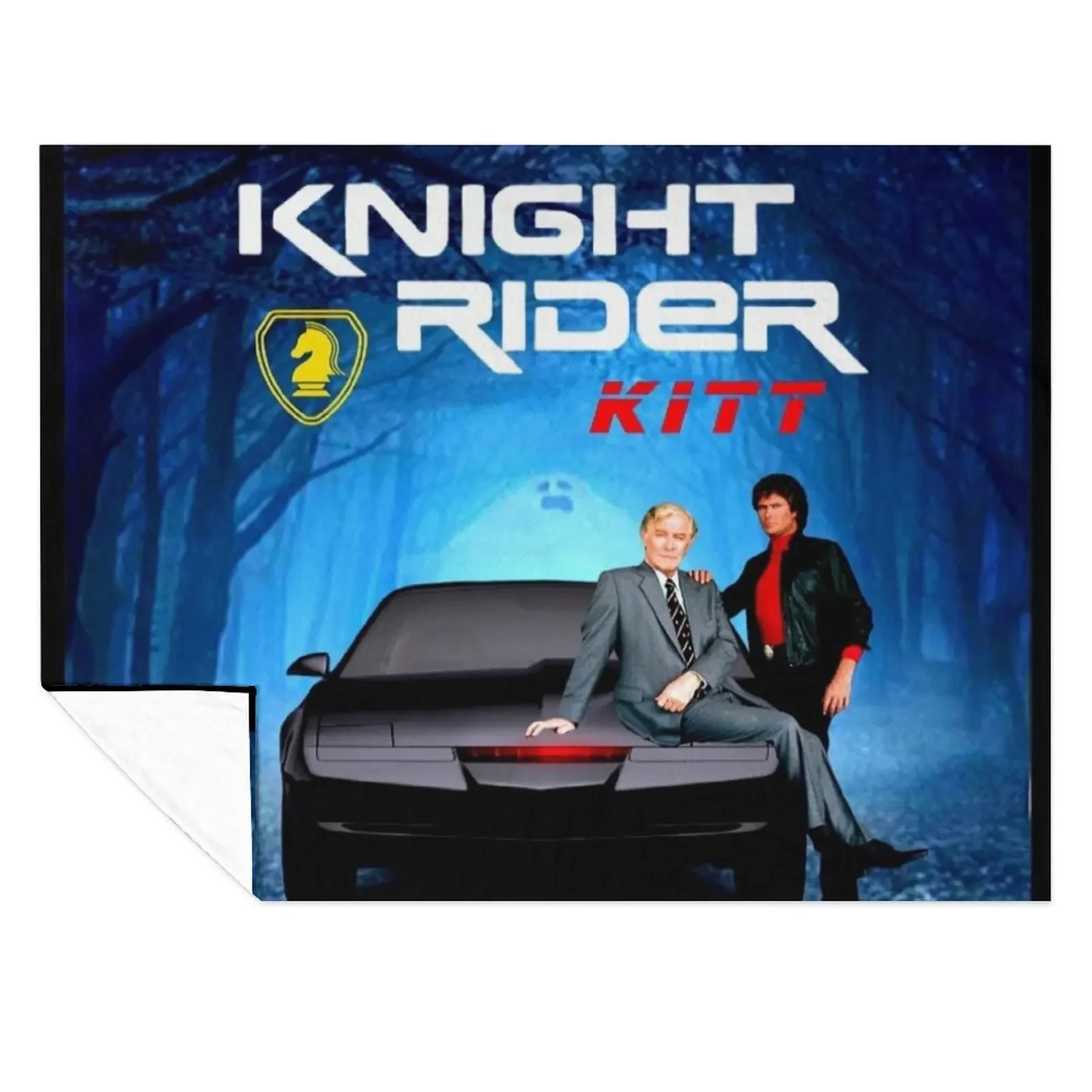 

Knightrider, k2000 Throw Blanket Plaid Tourist Retros Blankets For Baby Blankets
