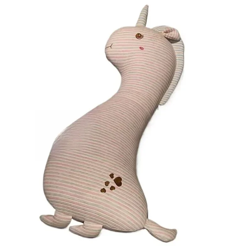 pregnant women pinch their legs and sleep on their sides, long pillows, girls, children, sleeping dolls, cotton powder unicorns