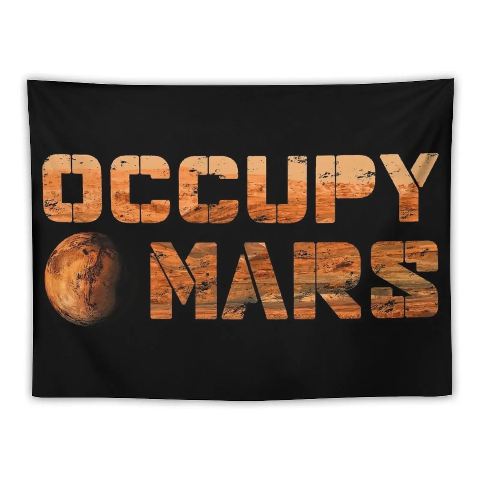 Occupy Mars Tapestry Decoration Pictures Room Wall Decoration Bedroom Tapestry