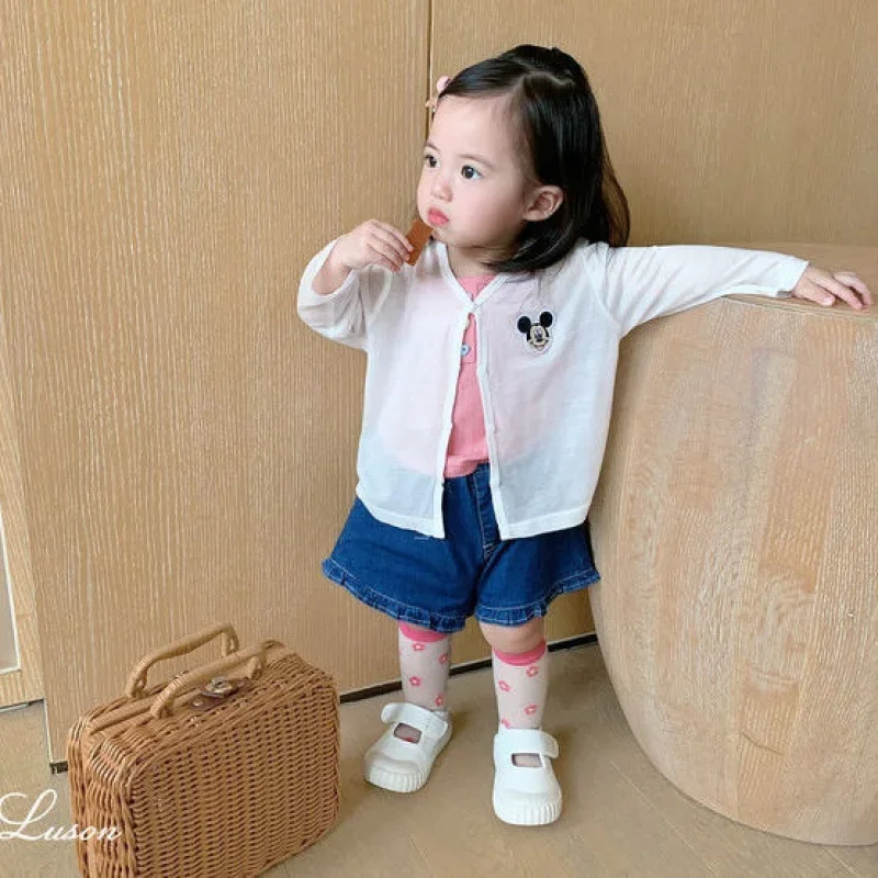 1pcs Baby Girl Summer Cool Thin Denim Clothing Shorts Pants Jeans Clothes Children Girl Casual Short Trousers Kid Infant Bottoms