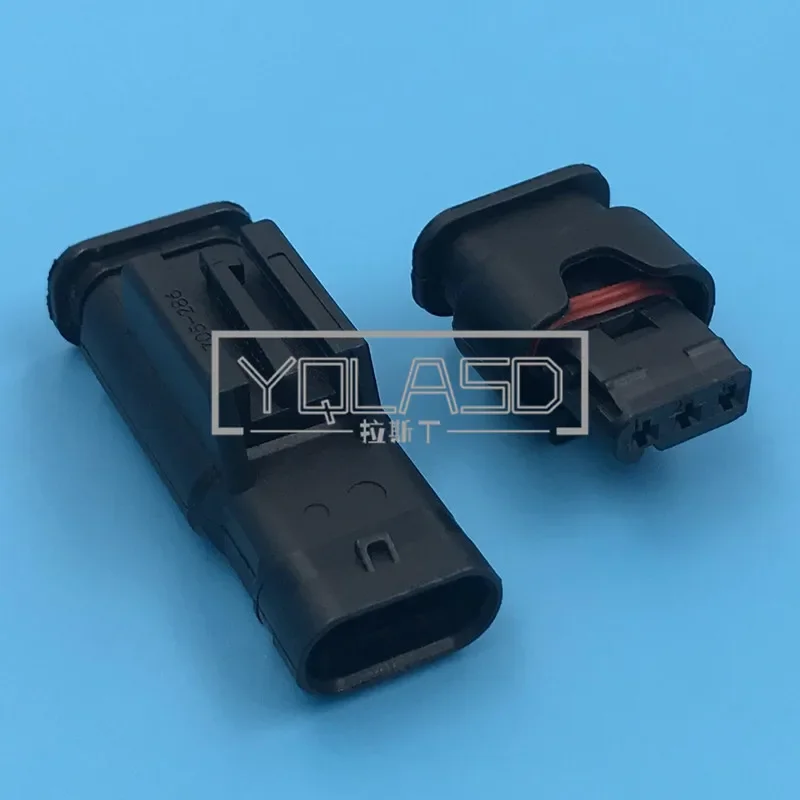 1 Set 3 Way 872-858-541 Reversing Radar Detector Plug AC Assembly Waterproof Camshaft Sensor Conenctor For VW Touareg