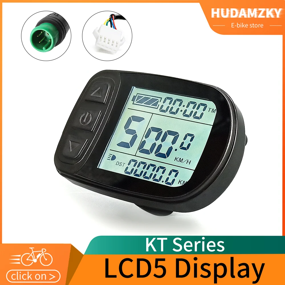 Ebike KT LCD5 Display 36V/48V LCD5 SM/Waterproof Display for Electric Bike ebike Conversion Kit