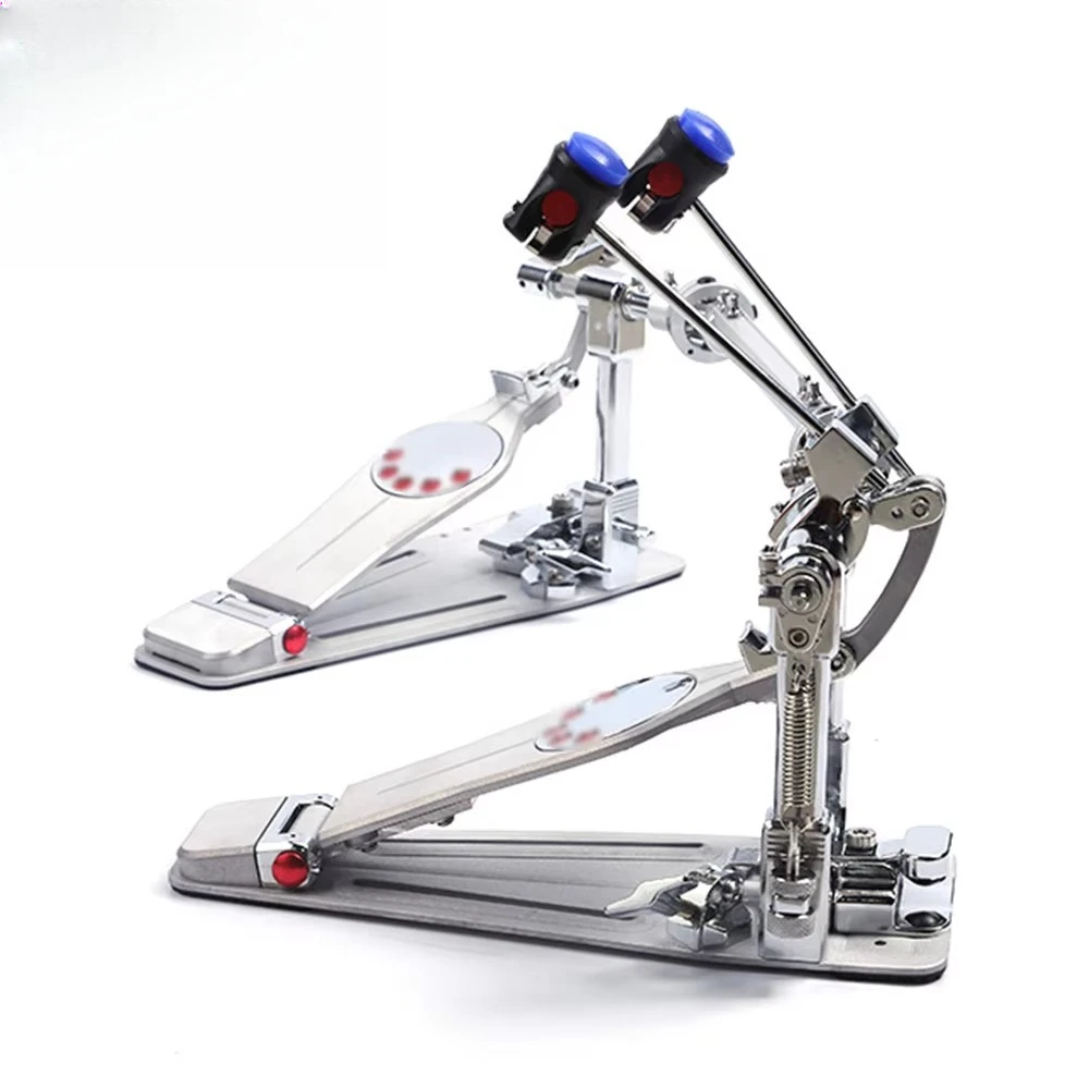 2024 High-Grade Drum Pedal Series Direct Drive Twin Drum Kit with Rust Prevention Wholesale Keyboard Type