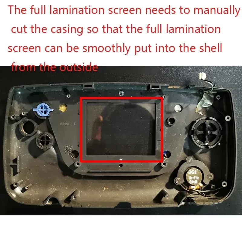 Full Screen OGS IPS V4.2B LCD Kits For SEGA Game Gear High light Brightness V4.2 LCD Backlight Screen with VGA for SEGA GG Games view 5