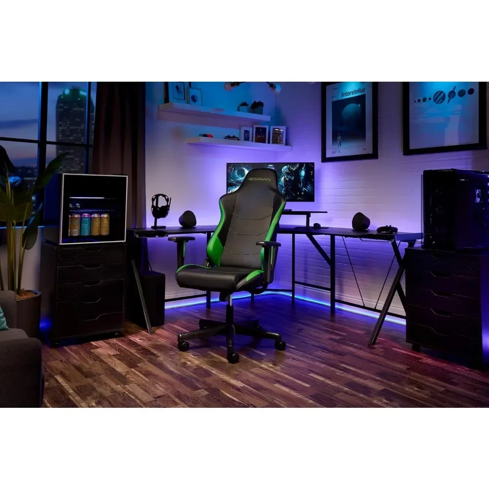 Silla ergonómica para Gamer, asiento para PC, ordenador, Gaming, oficina, reposacabezas integrado