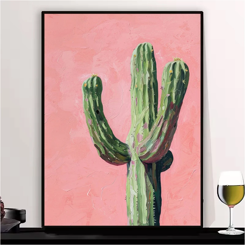 

Beach Girly French Summe Cactus Palm Tree Sea Turtle Seashells Poster Home Interior Decoration Room Wall Posters Art Mural Decor