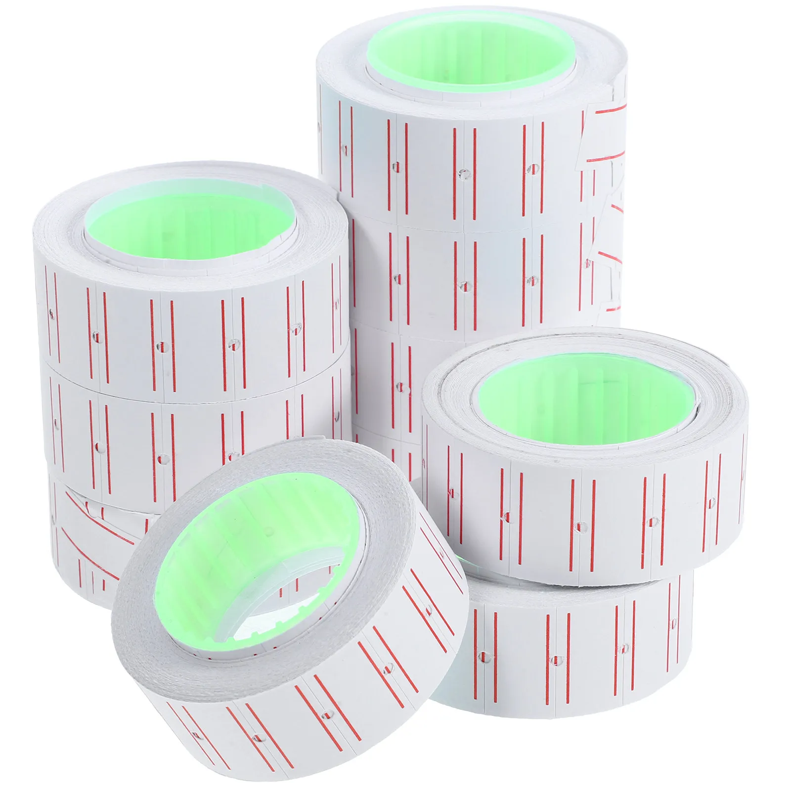 

Рулон самоклеящихся этикеток для ценников (5000 шт.): Простые в использовании, с сильной адгезией, высококачественные, для розничной торговли и магазинов, наклейки для учета стоимости