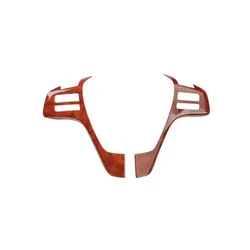 2Pcs/set Car Interior Steering Wheel Cover Trim Stickers Car Styling Accessories Fit For Mazda 6 2009-2013