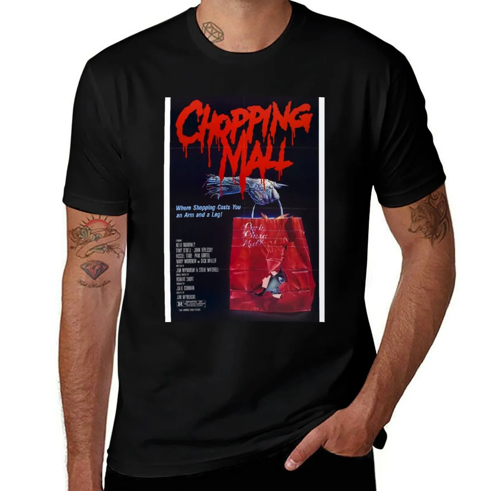 Chopping Mall T-Shirt Plus Size Summer Short Sleeve T-Shirt