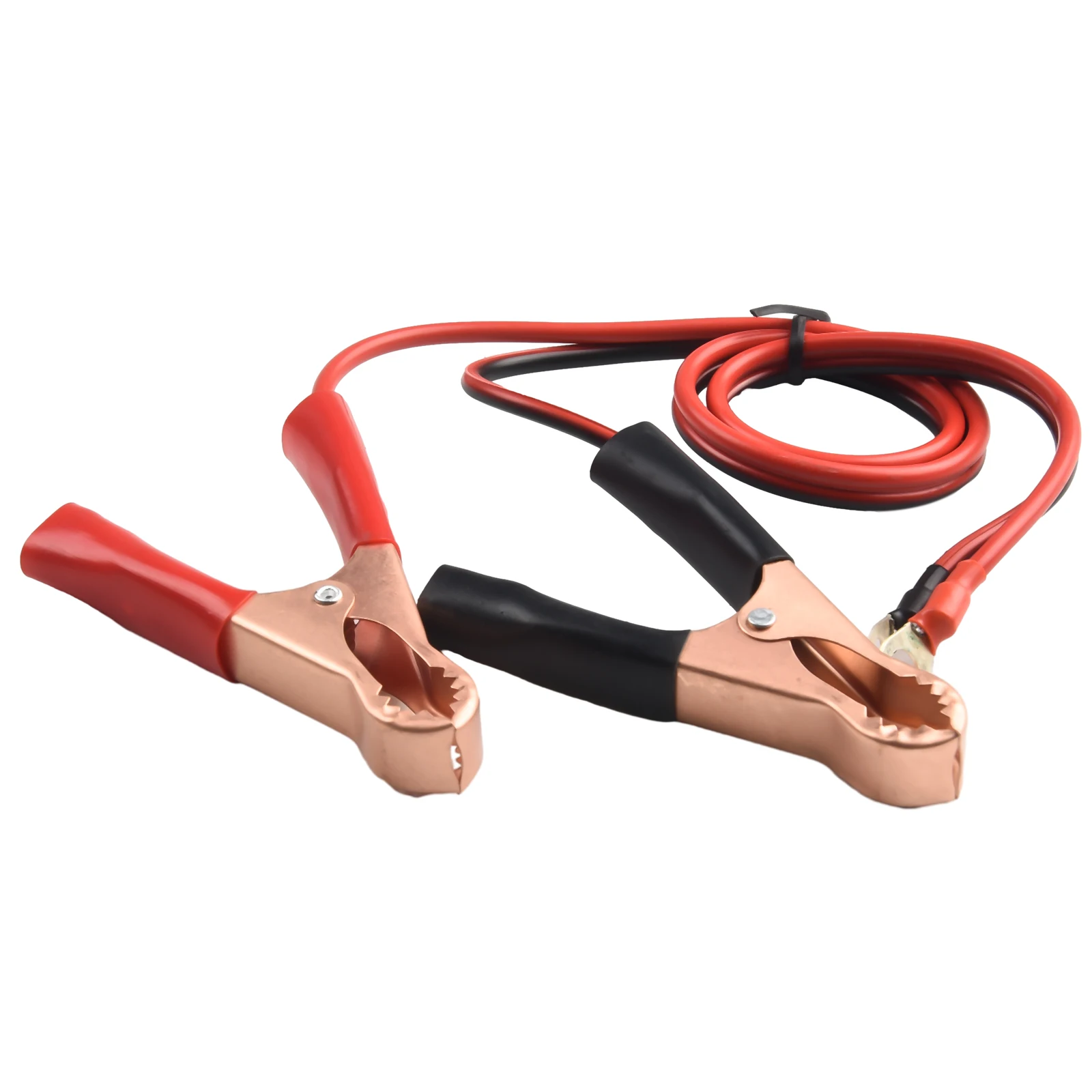 2Pc Battery Clip Wire Car 50AMP Battery Inverter Wire Power Transfer Cable For Alligator Clip Protector Practical Auto Accessory