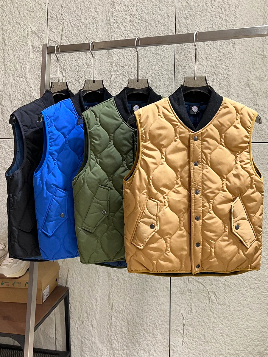 

Water-Resistant Unlined Cotton Vest Youthful Casual Style for Couples Autumn Winter Outdoor Activities Warm Polyester Fiber