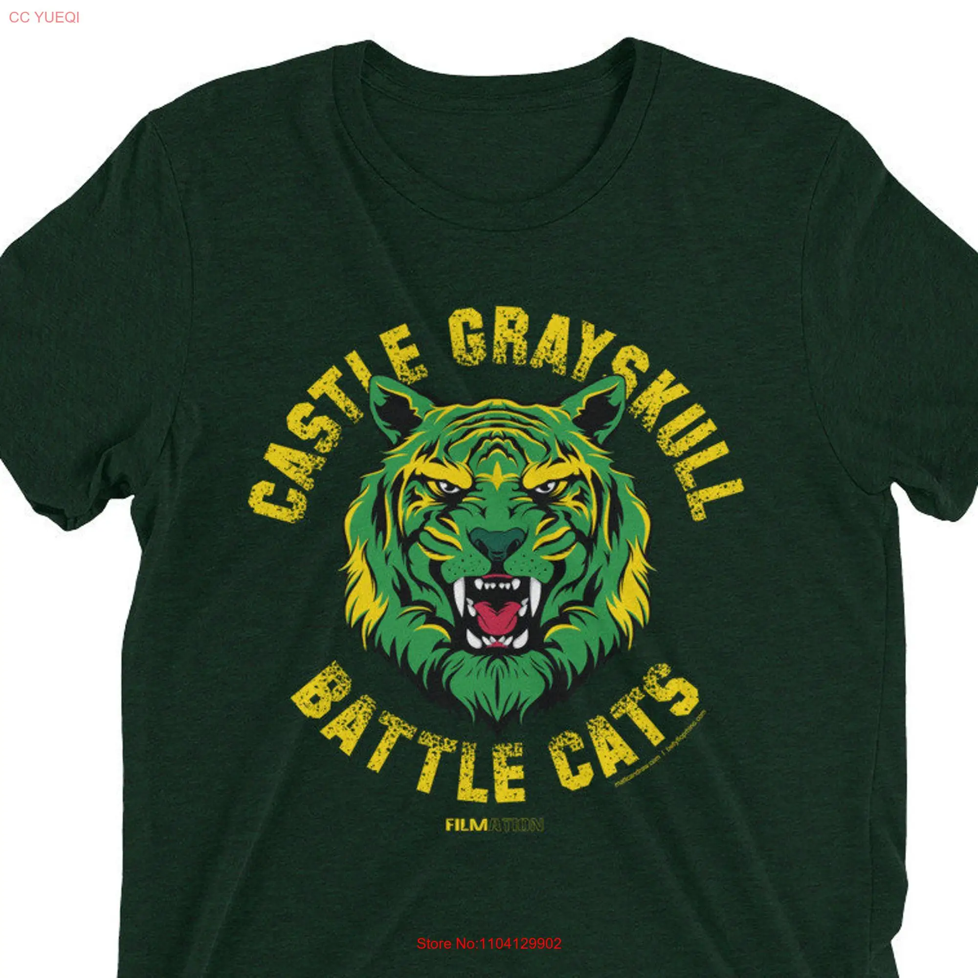 Castle Grayskull Varsity T Shirt long or short sleeves