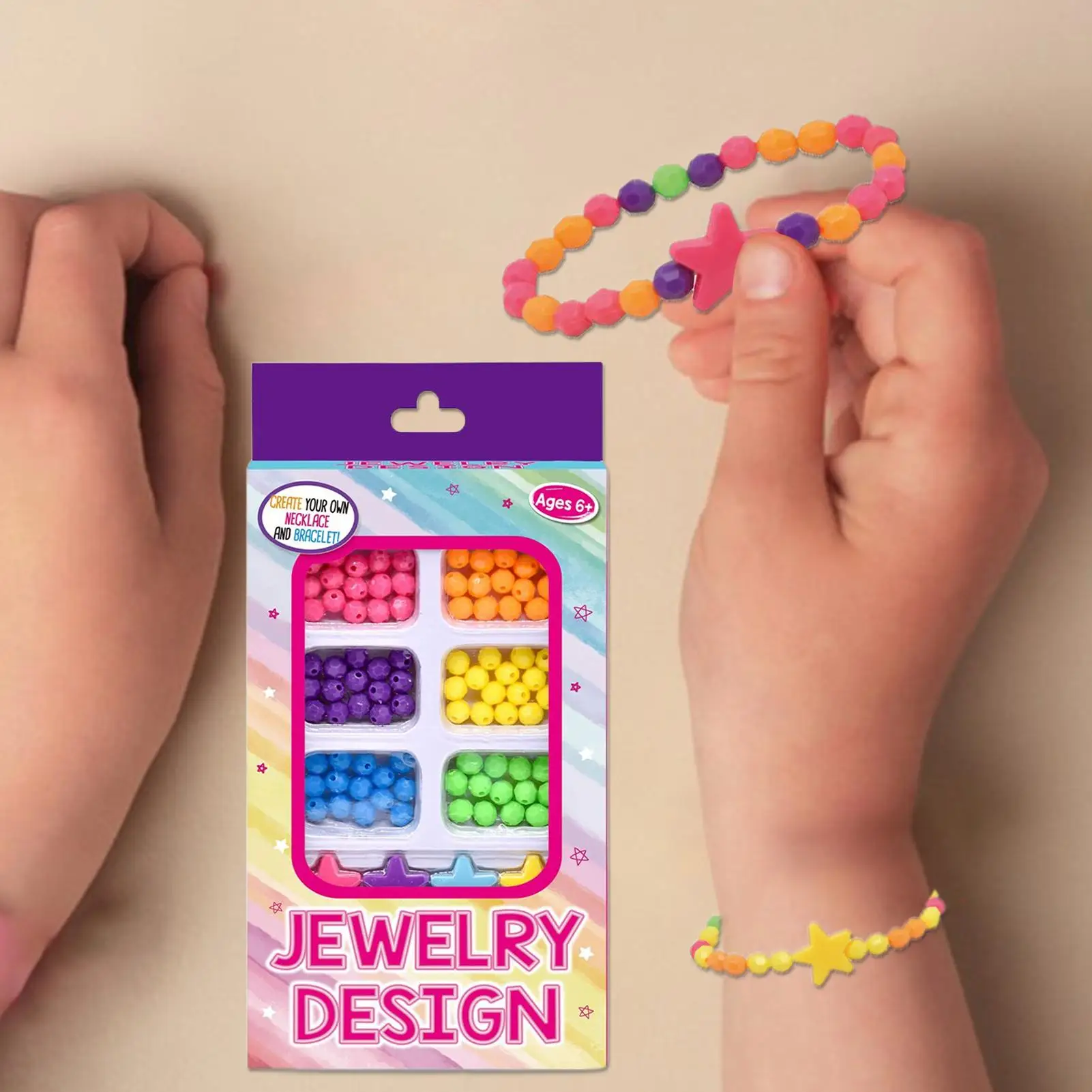 

Beads for Bracelets Making Friendship Bracelet Beads Arts Crafts Supplies Set for 3 Years Old Son Kids Toddler Daughter Children