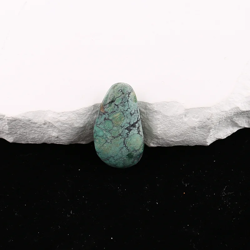 B&F African Turquoise  Earring Beads Making, Handmade Natural stones beads for Jewelry , Stones for jewelry Making Supplies