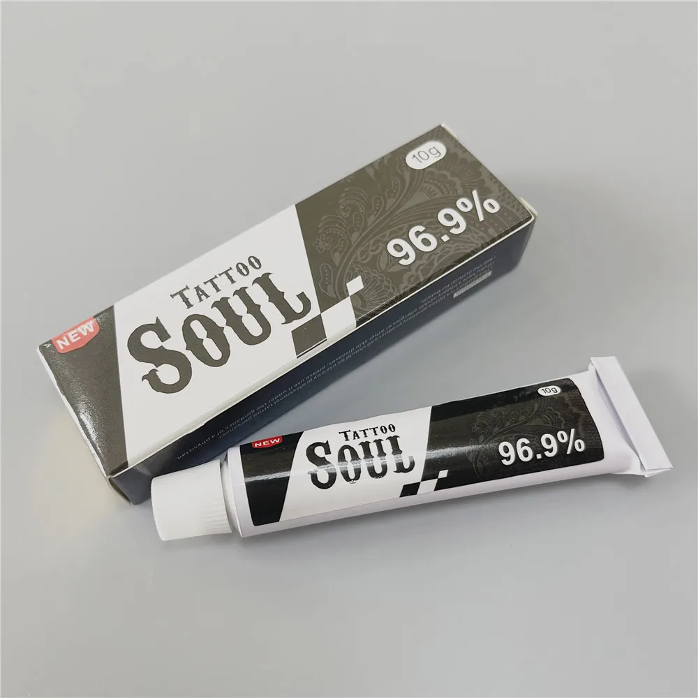 96.6% crème de tatouage Black Soul Before pour maquillage Permanent Microblading Piercing sourcil lèvre 10g
