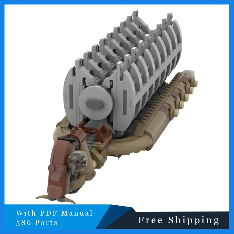 

586PCS Star Battle Building Blocks Space Series Carrier Robot Spaceship Model DIY Assembly Set Kid Toy Christmas Surprise Gift