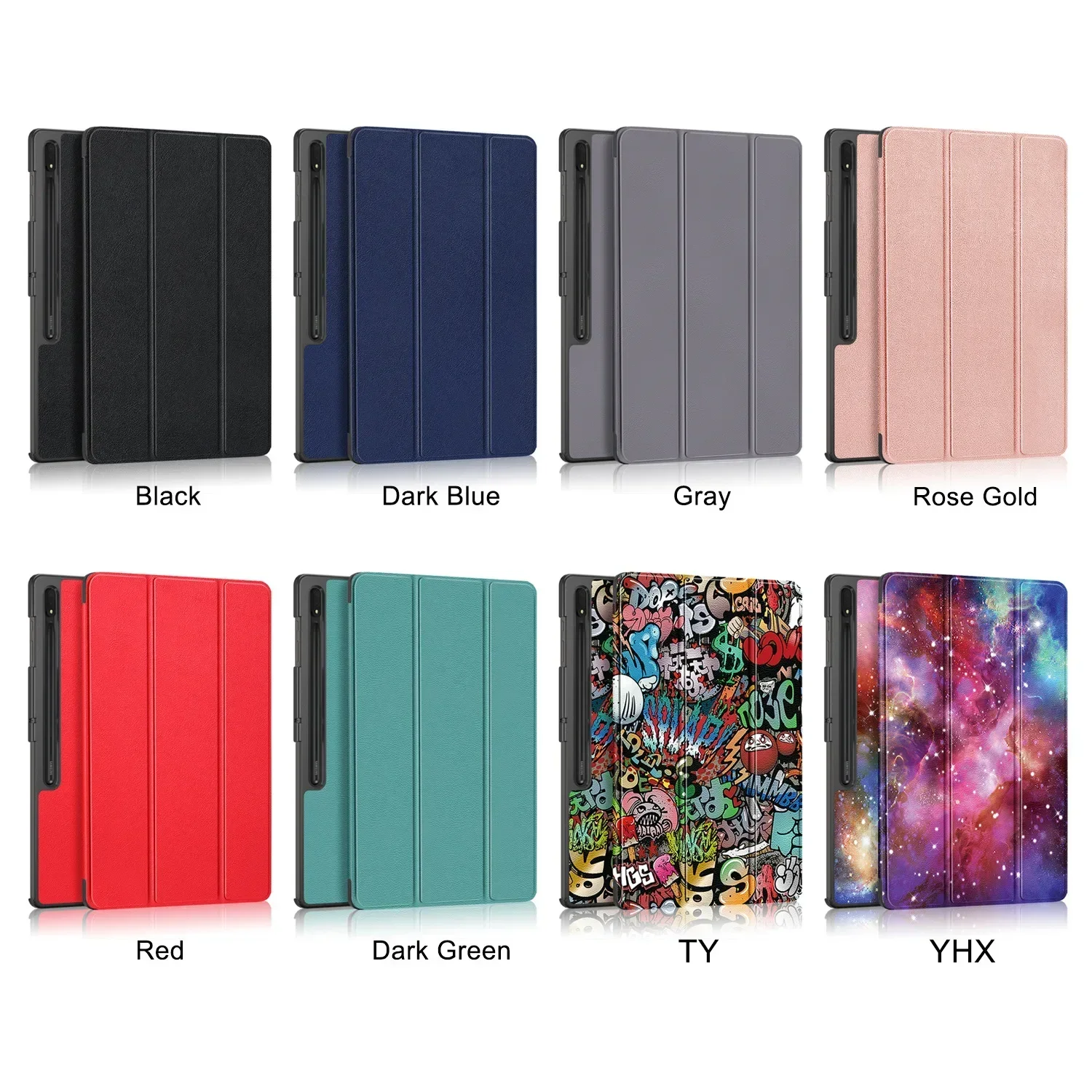 

For Samsung Galaxy Tab S8 Ultra 14.6 Pu Leather Stand Smart Cover for Galaxy Tab S9 Ultra 14.6 X910 X916 X918 Tablet Kids Case