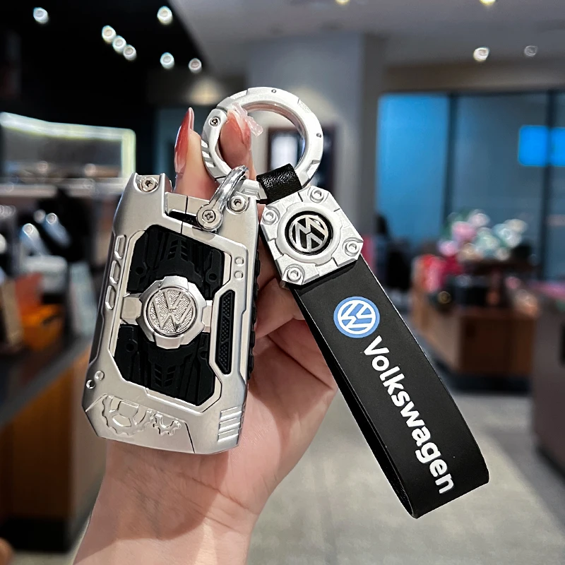 

Style Car Key Case Cover For VW Volkseagen Passat B8 Magotan For Skoda Superb A7 Kodiaq Seat