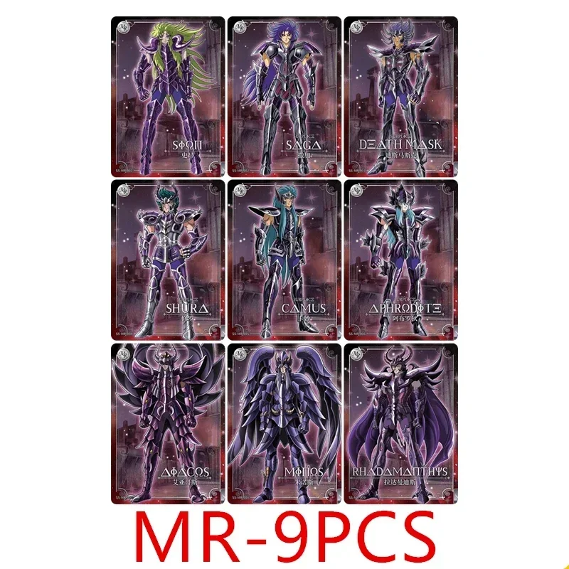 KAYOU Genuine Saint Seiya Athena Pope Poseidon BP UR QR UTR MR Full Set of Single Card Children's Toy Game Anime Collection Card