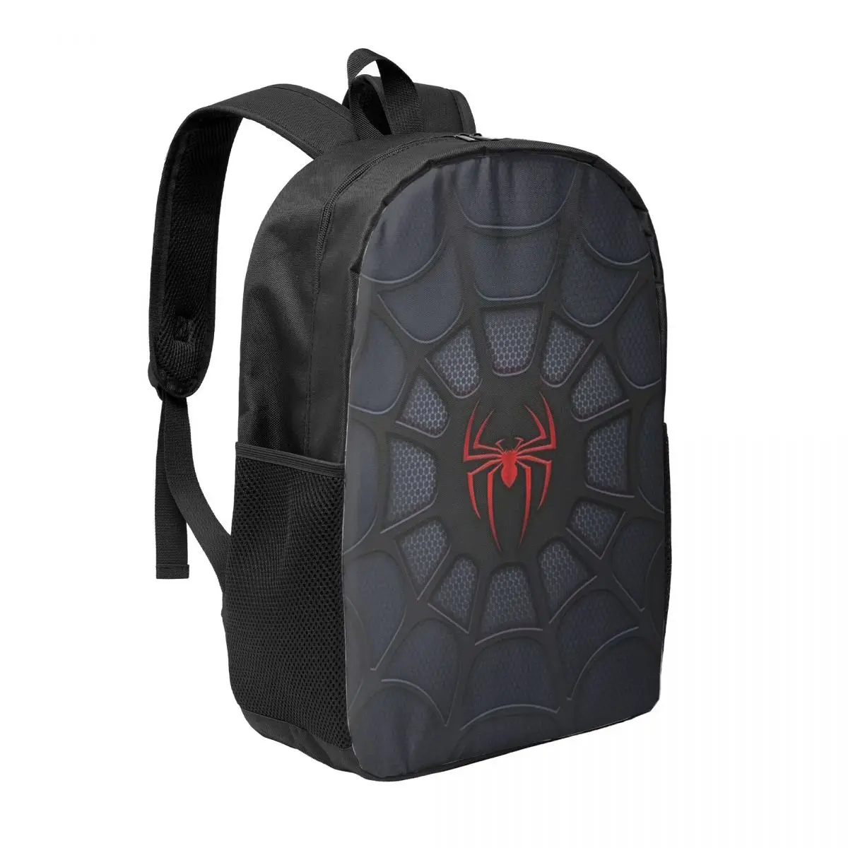 Custom Spider Web Backpack Men Women Basic Bookbag for School College Spiderman Bags