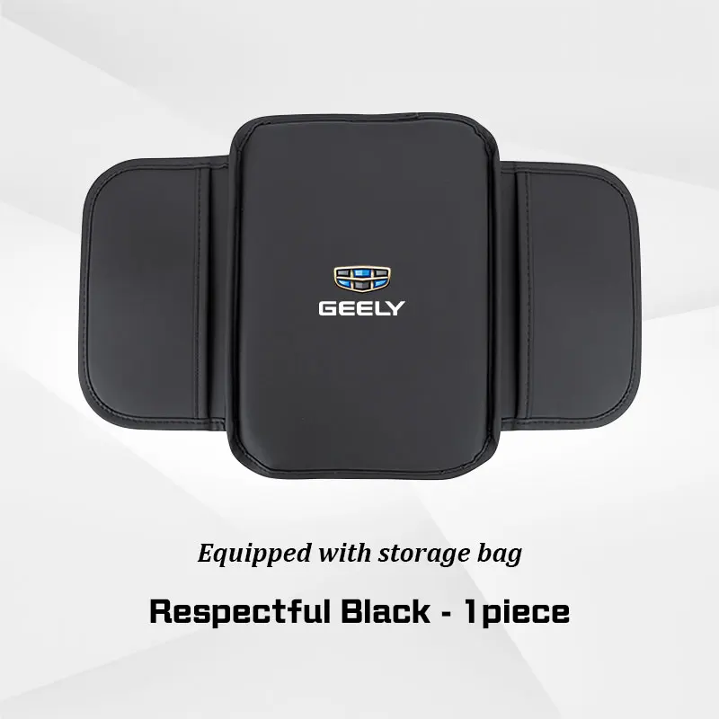 Car Armrest Box Pad Storage Bag Elbow Support Mat For Geely Manjaro Atlas Tugella Coolray gx3 GX7 Geometry C Emgrand X6 X7 EC7 9
